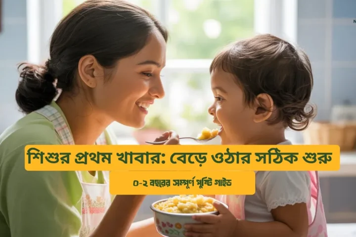শিশুর খাবারের অভ্যাস (০-২ বছর): একটি সম্পূর্ণ গাইড